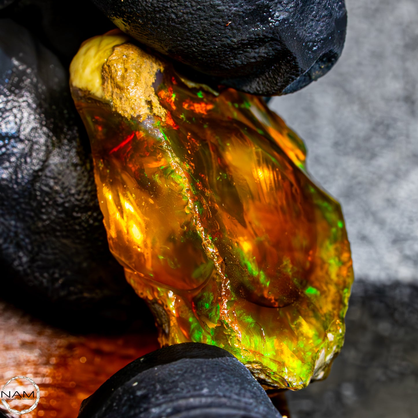 Seltener Natürlicher Großer Kristall-Opal, Äthiopien - 65,05 ct