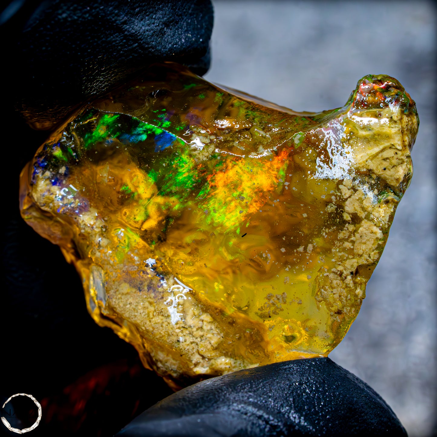 Seltener Natürlicher Großer Kristall-Opal, Äthiopien - 76,65 ct