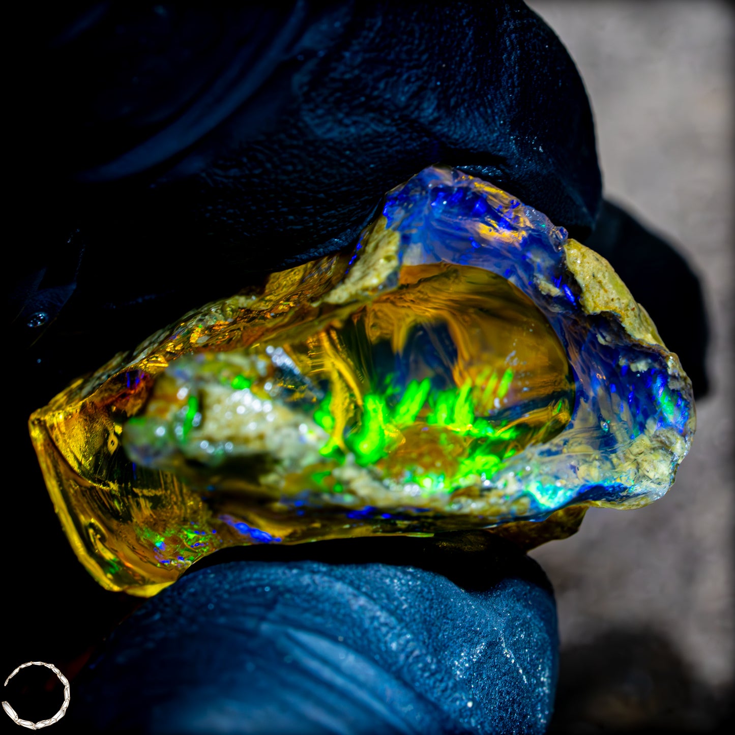 Seltener Natürlicher Großer Kristall-Opal, Äthiopien - 76,65 ct