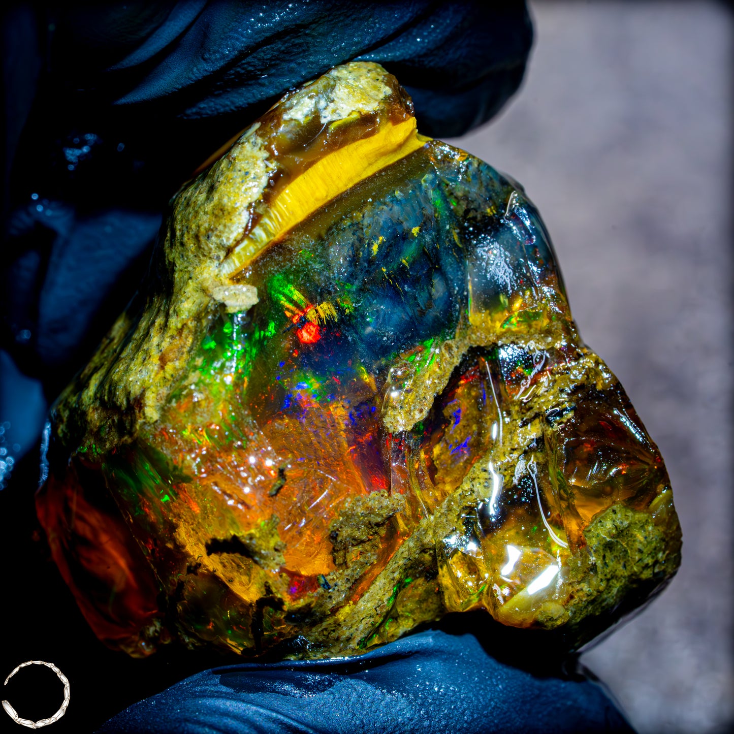 Seltener Natürlicher Großer Kristall-Opal, Äthiopien -166,15 ct