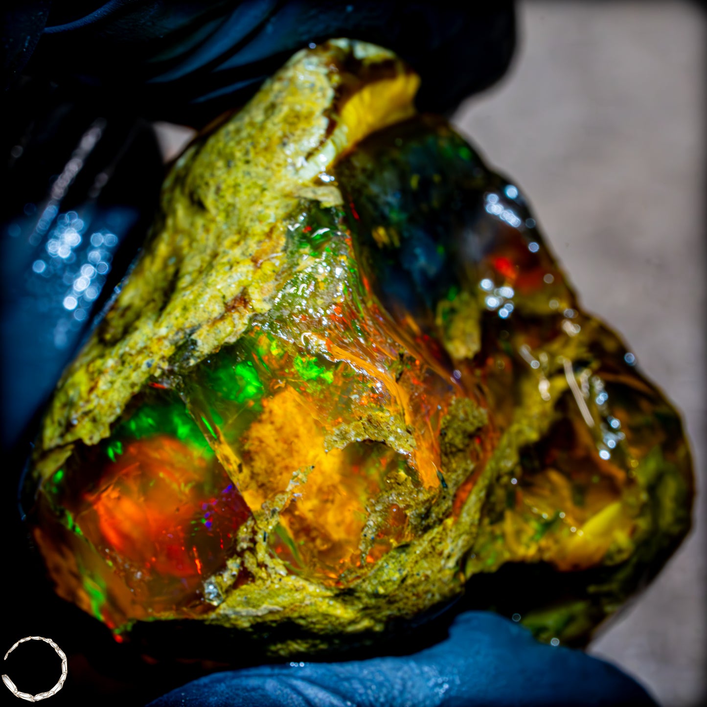 Seltener Natürlicher Großer Kristall-Opal, Äthiopien -166,15 ct
