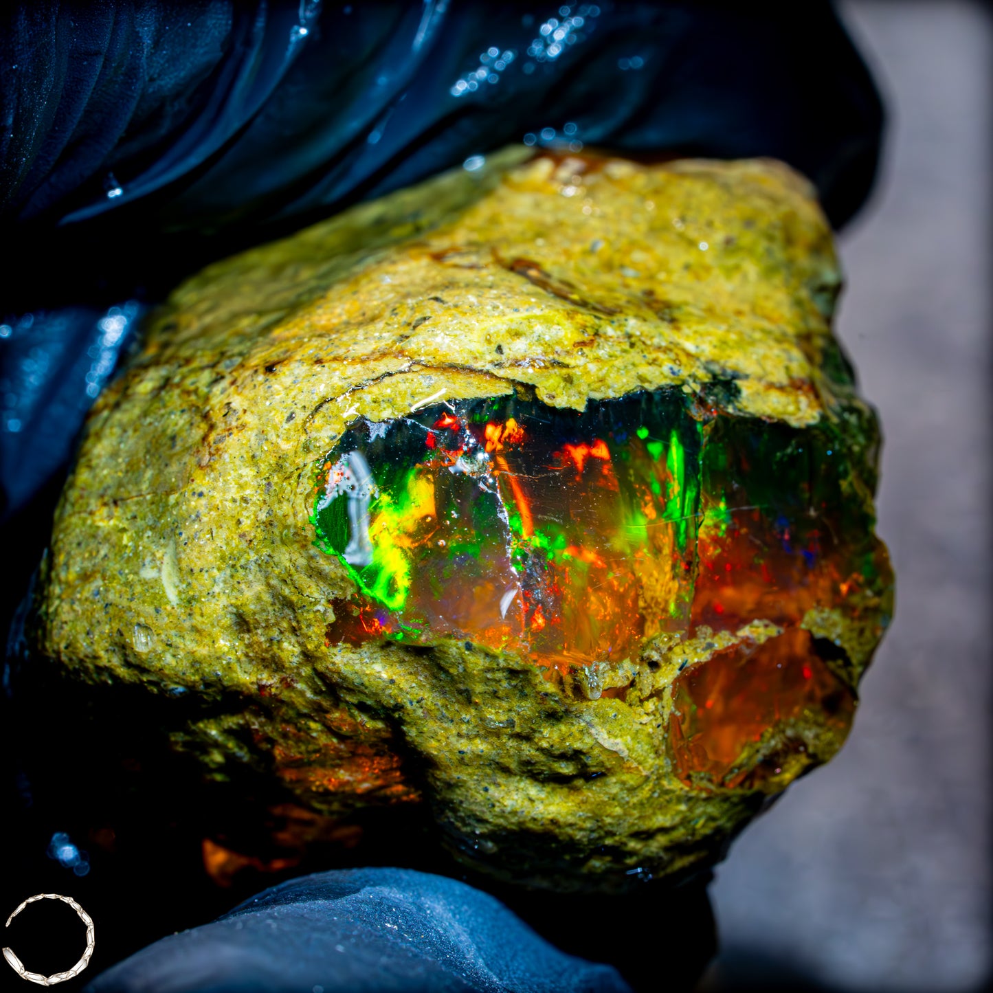 Seltener Natürlicher Großer Kristall-Opal, Äthiopien -166,15 ct