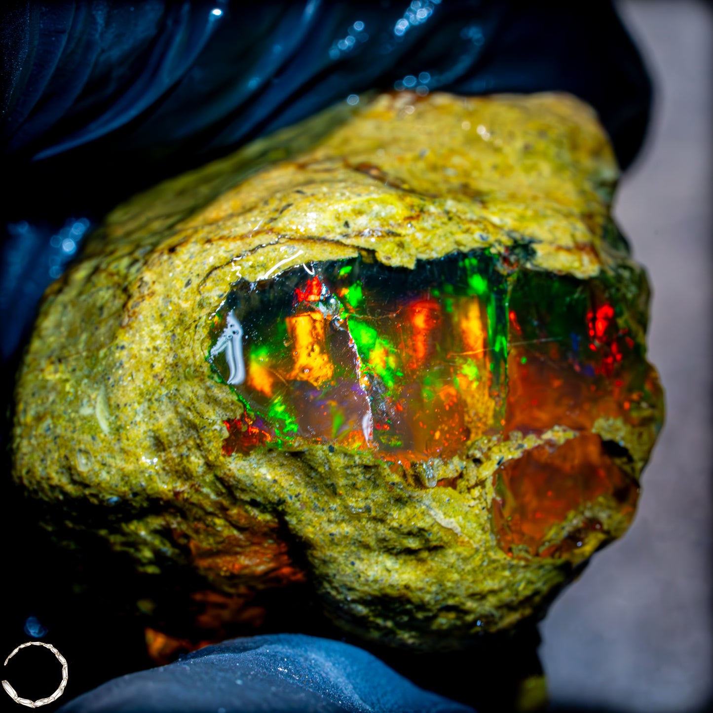 Seltener Natürlicher Großer Kristall-Opal, Äthiopien -166,15 ct
