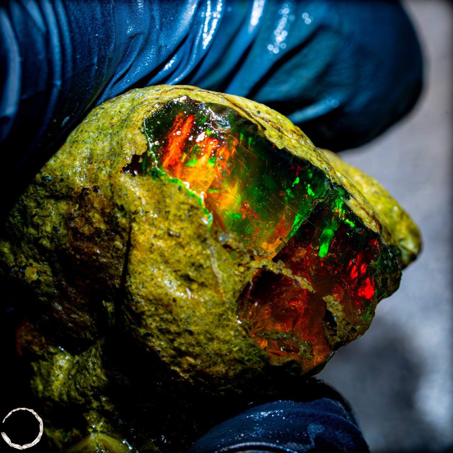 Seltener Natürlicher Großer Kristall-Opal, Äthiopien -166,15 ct
