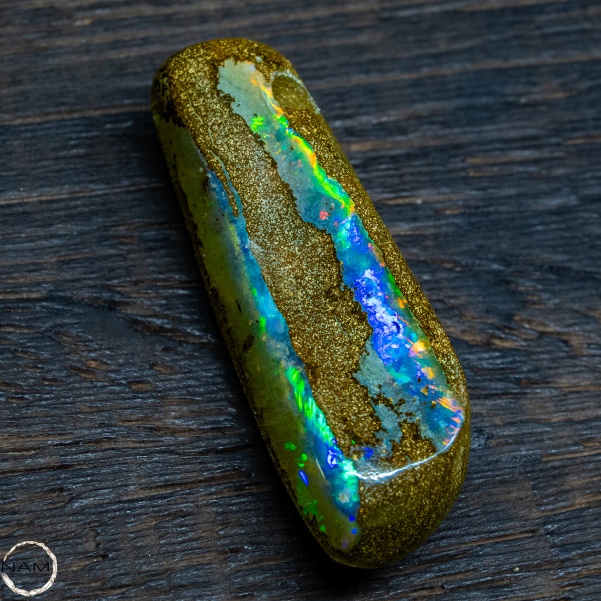 Natürlicher Boulder Opal aus Australien Edelsteinqualität - 9,31g 46,55Ct