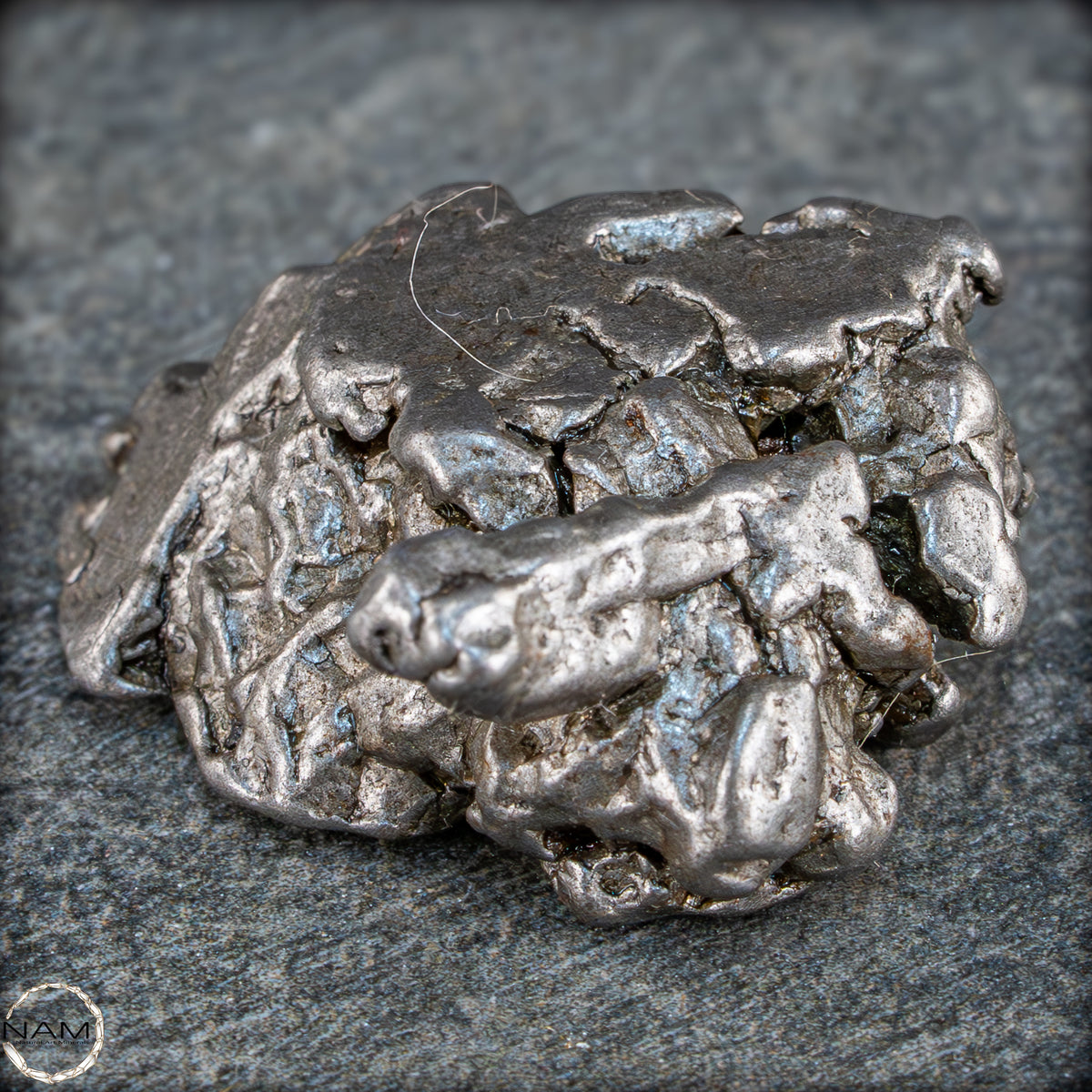 Natürlicher Meteorit Campo Del Cielo, Argentinien - 22,19g