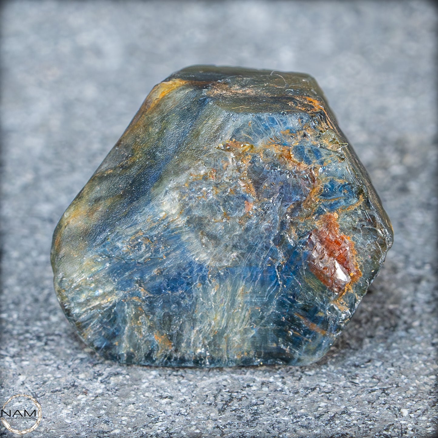 Natürlicher Saphirkristall aus Tansania, unbehandelt - 7,99g - 39,95ct