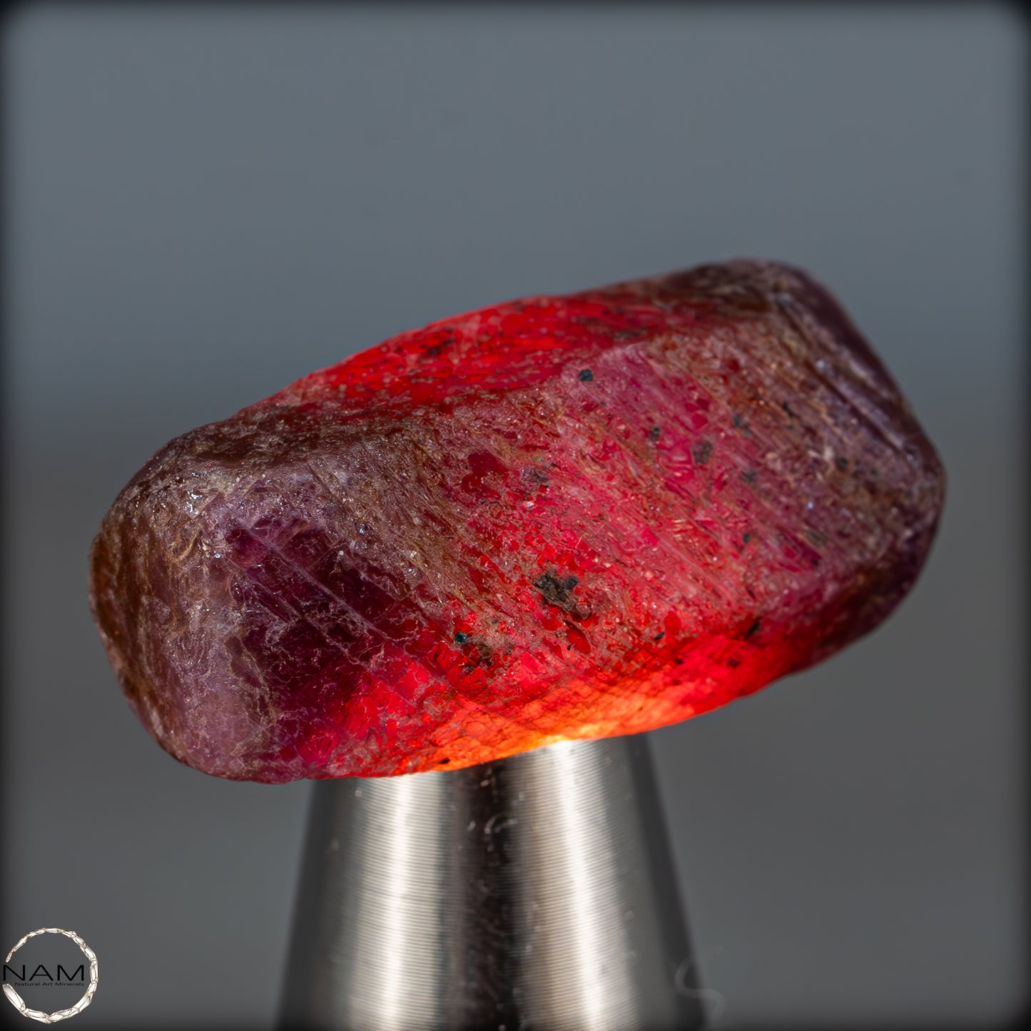 Natürlicher Rubinkristall aus Myanmar, Unbehandelt - 11,27g - 56,35ct