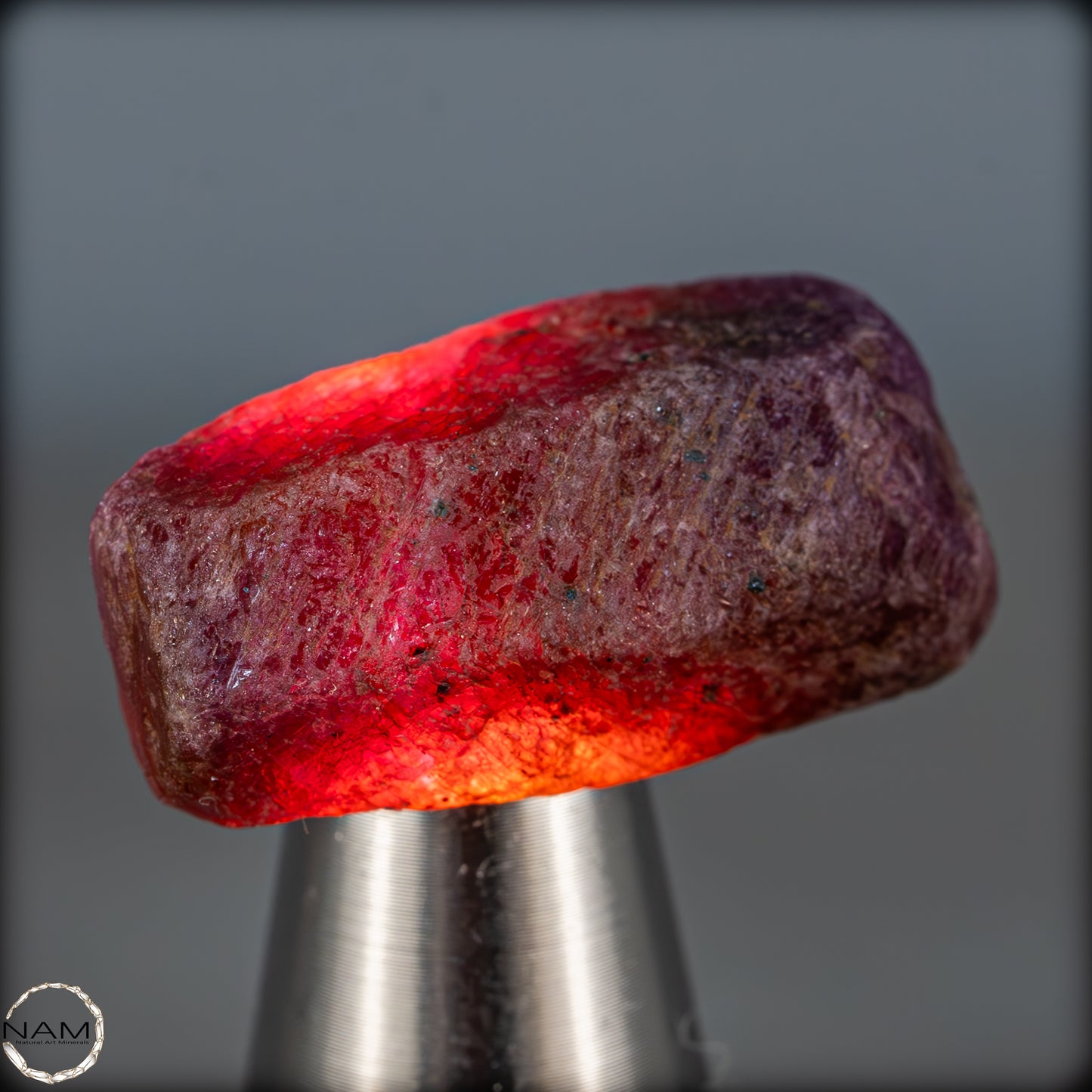 Natürlicher Rubinkristall aus Myanmar, Unbehandelt - 11,27g - 56,35ct