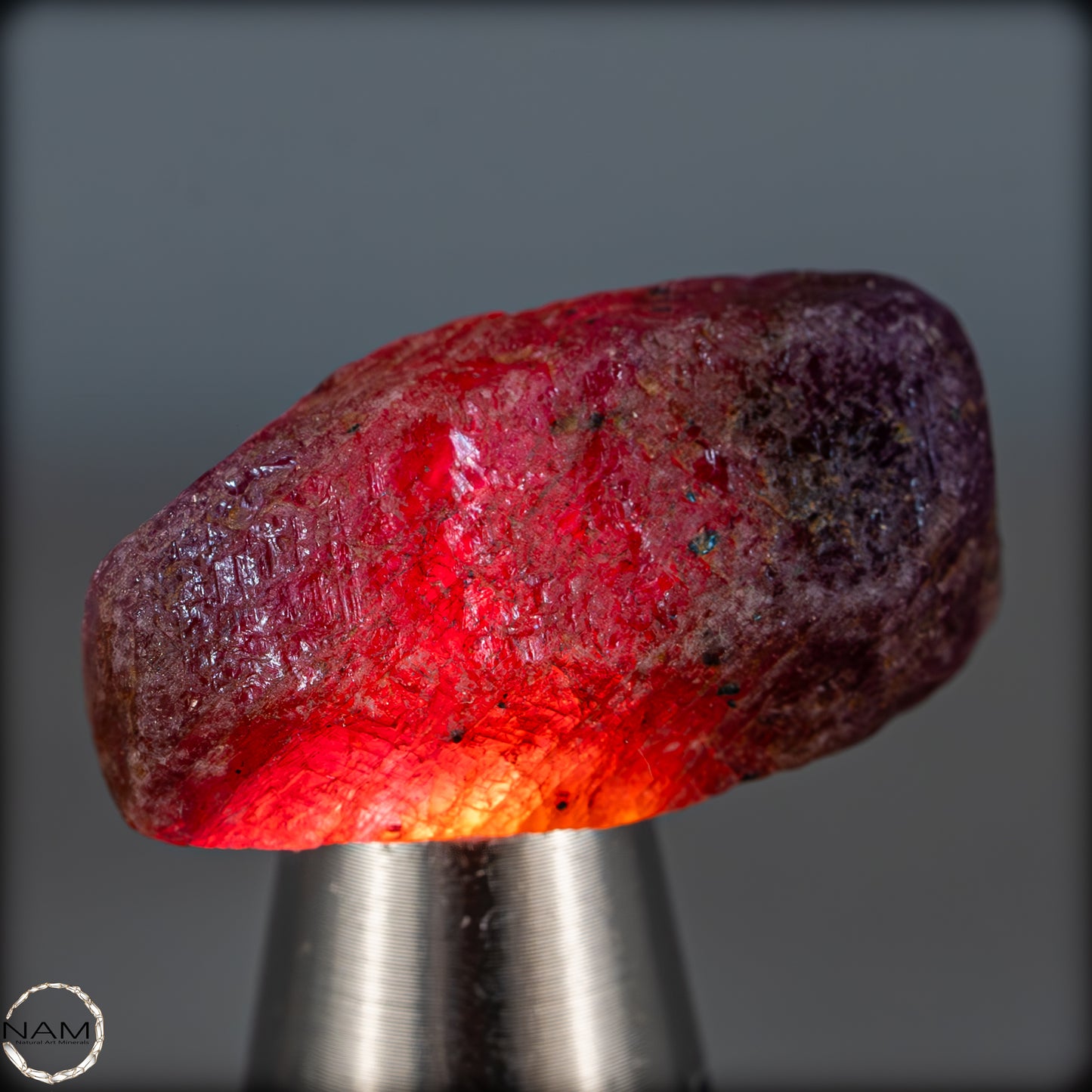 Natürlicher Rubinkristall aus Myanmar, Unbehandelt - 11,27g - 56,35ct