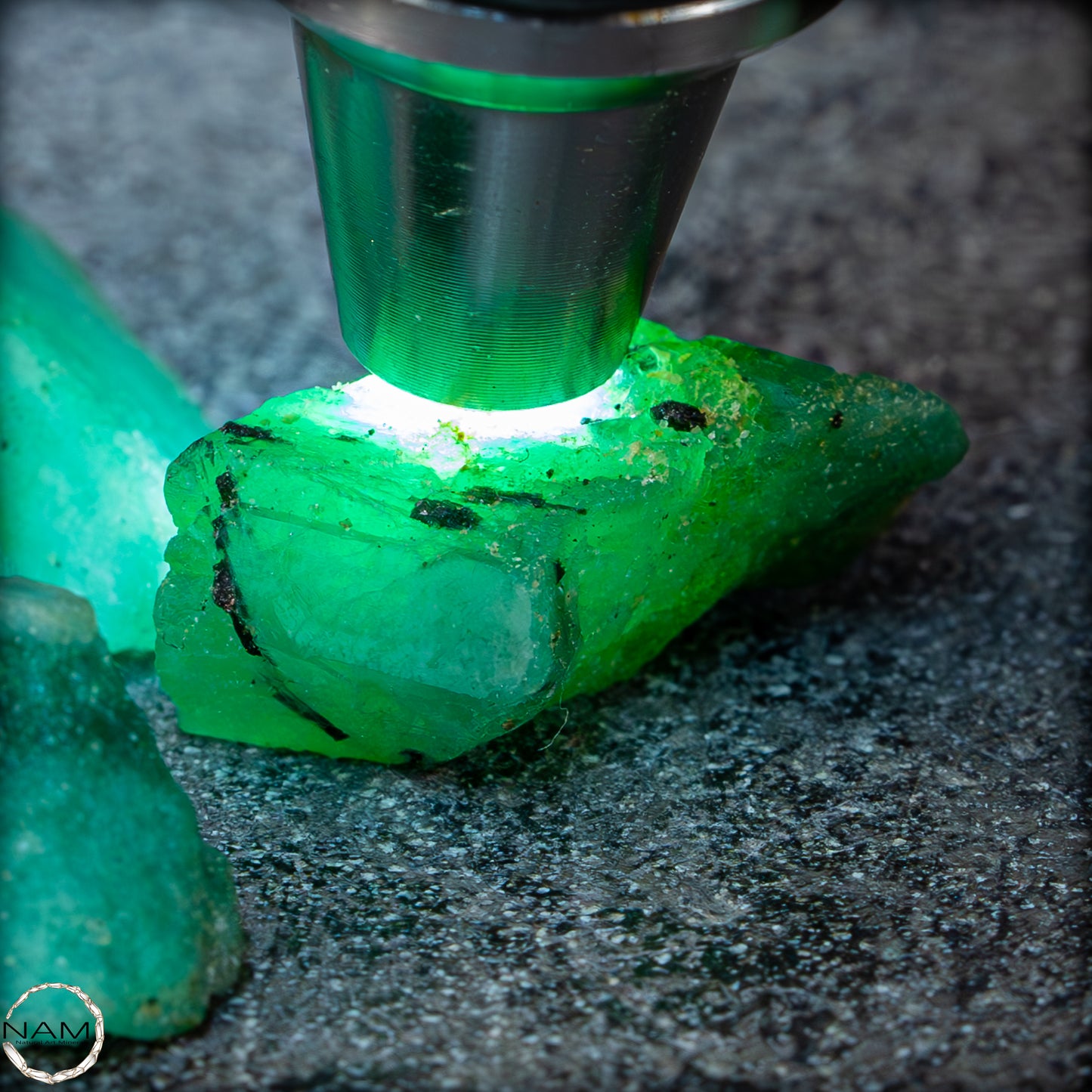 Lot Natürlicher Smaragdkristalle aus Kolumbien, unbehandelt - 10,73g - 53,65ct