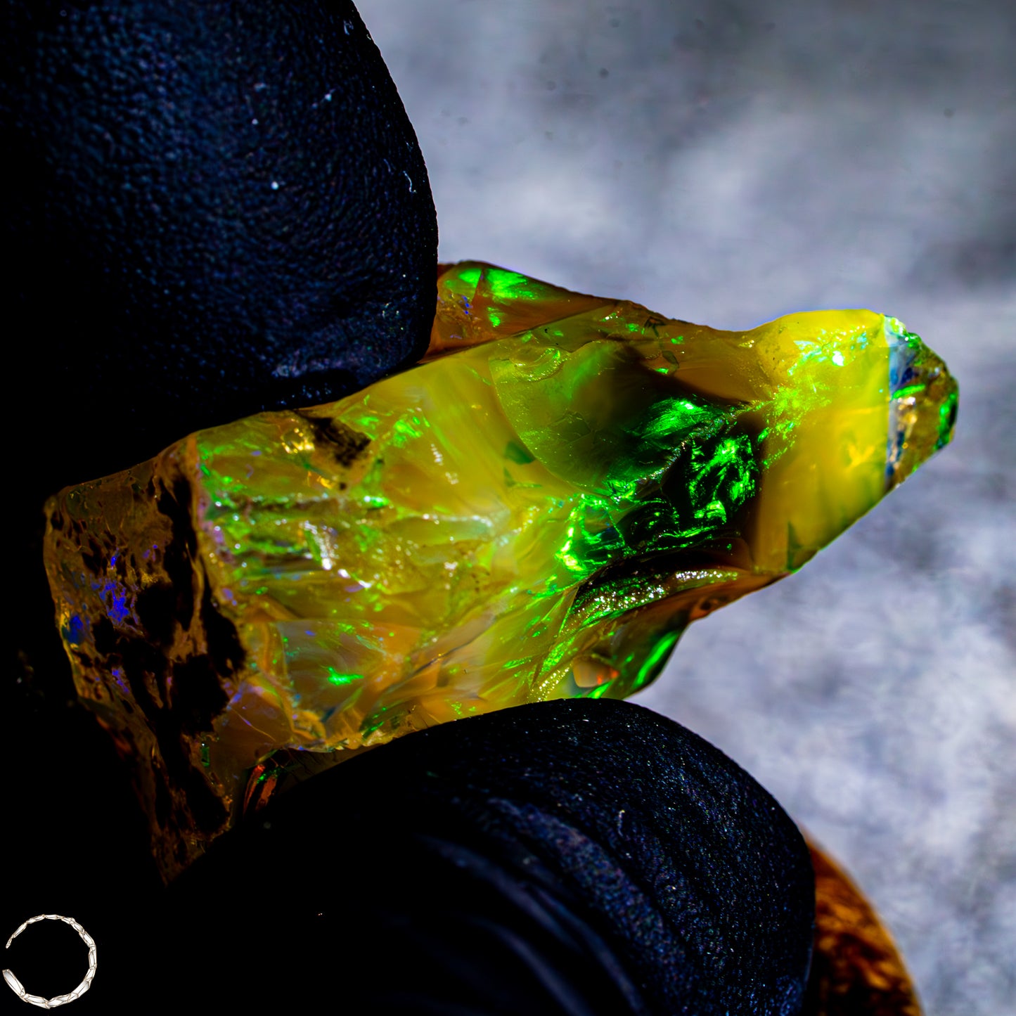 Seltener Natürlicher Großer Kristall-Opal, Äthiopien -15,62g