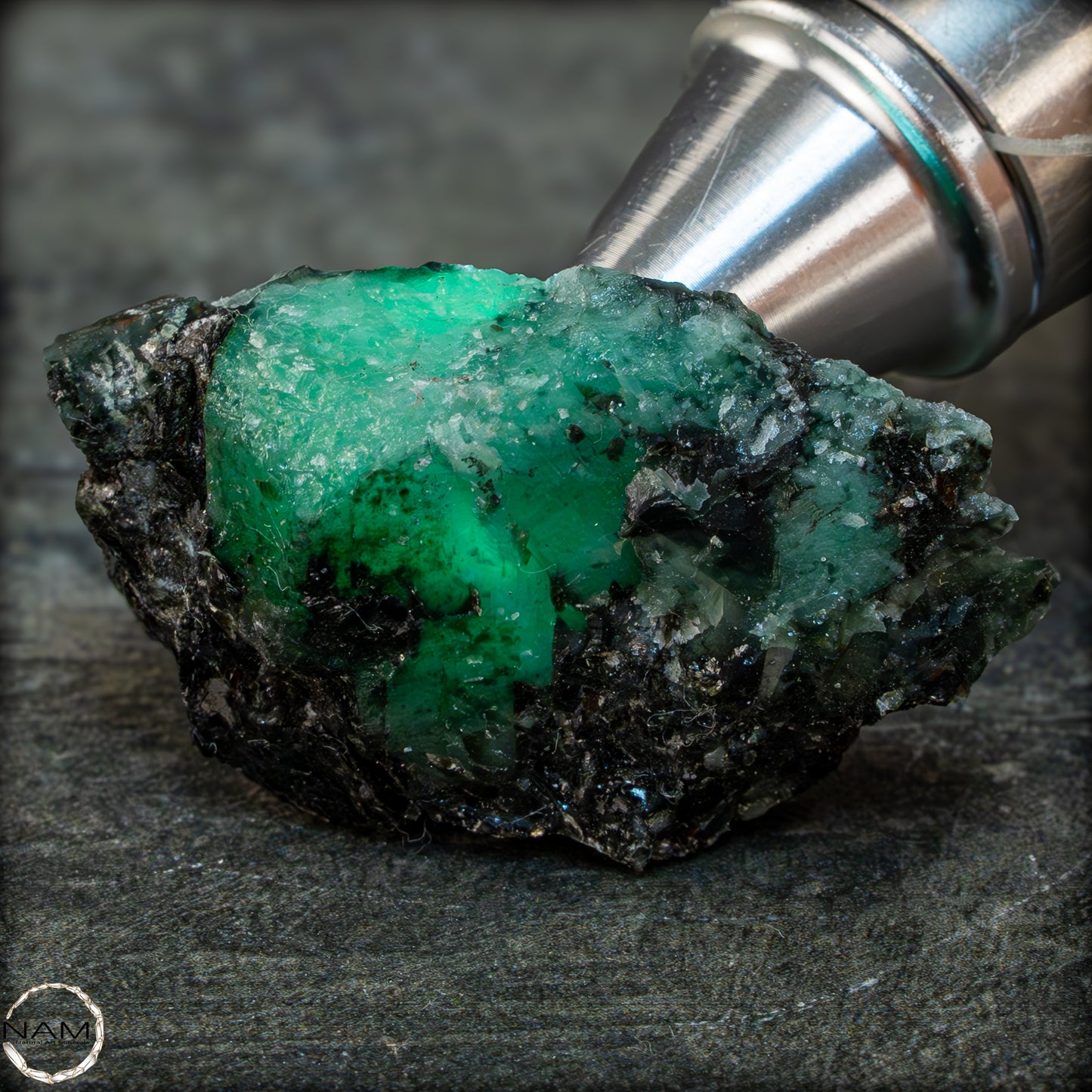 Natürliche Smaragdkristalle in Matrix aus Kolumbien - 24,95g