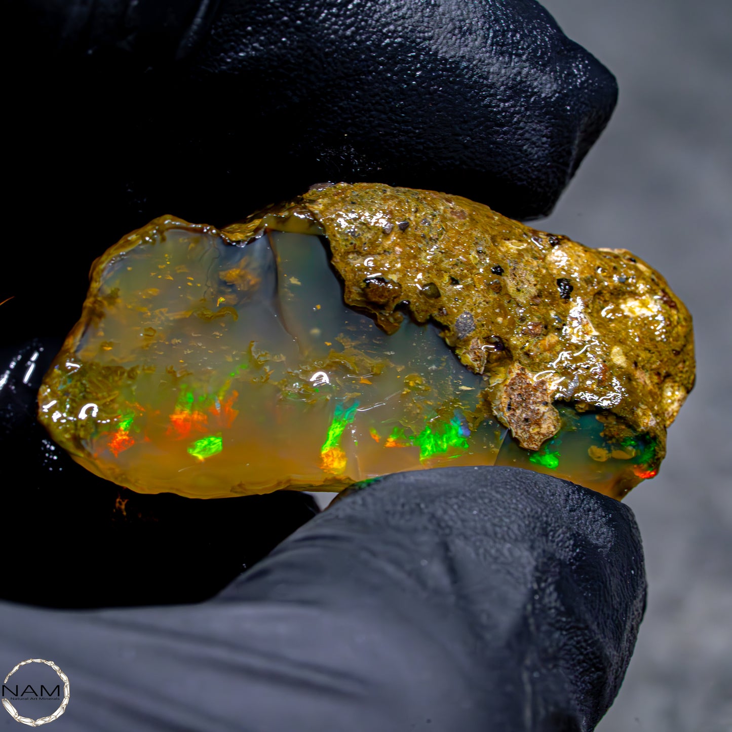 Seltener Natürlicher Großer Kristall-Opal, Äthiopien - 14,00g