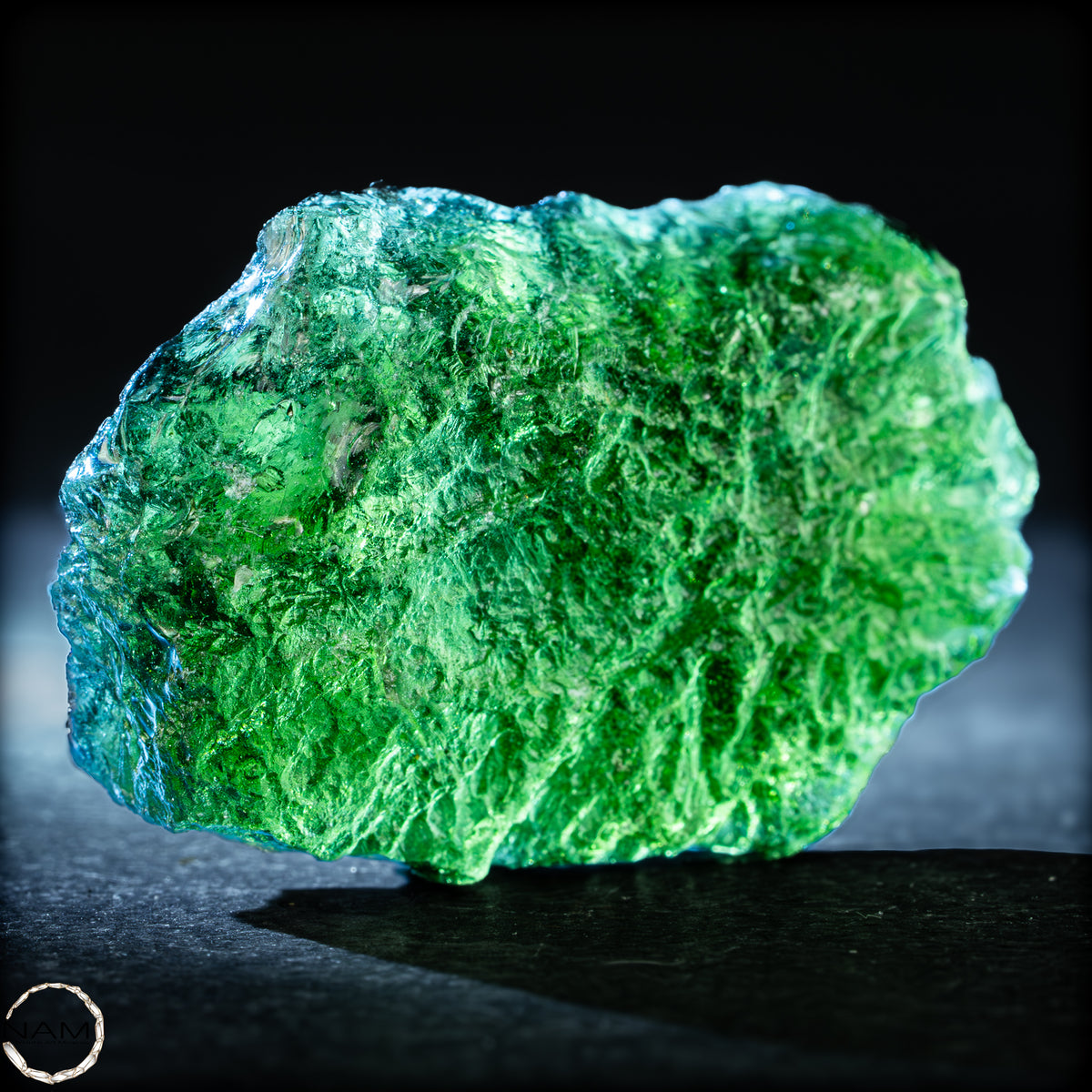 Großer Natürlicher Moldavit Kristall - 12,03g - 60,15ct