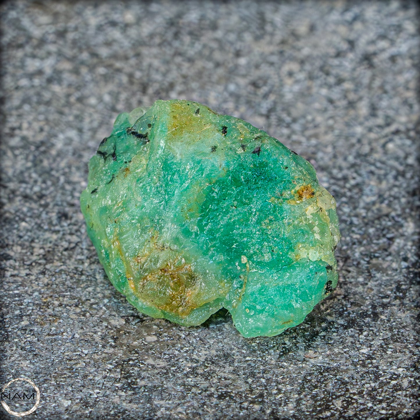 Natürlicher Smaragdkristall aus Kolumbien, unbehandelt - 3,87g - 19,35ct