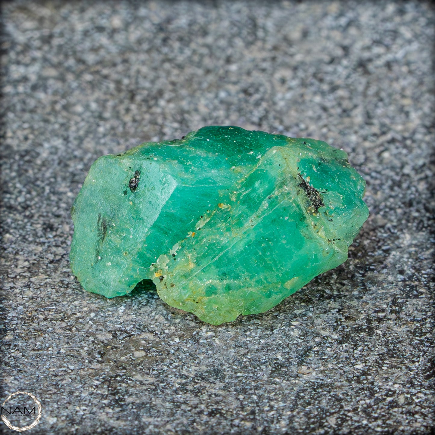 Natürlicher Smaragdkristall aus Kolumbien, unbehandelt - 3,87g - 19,35ct