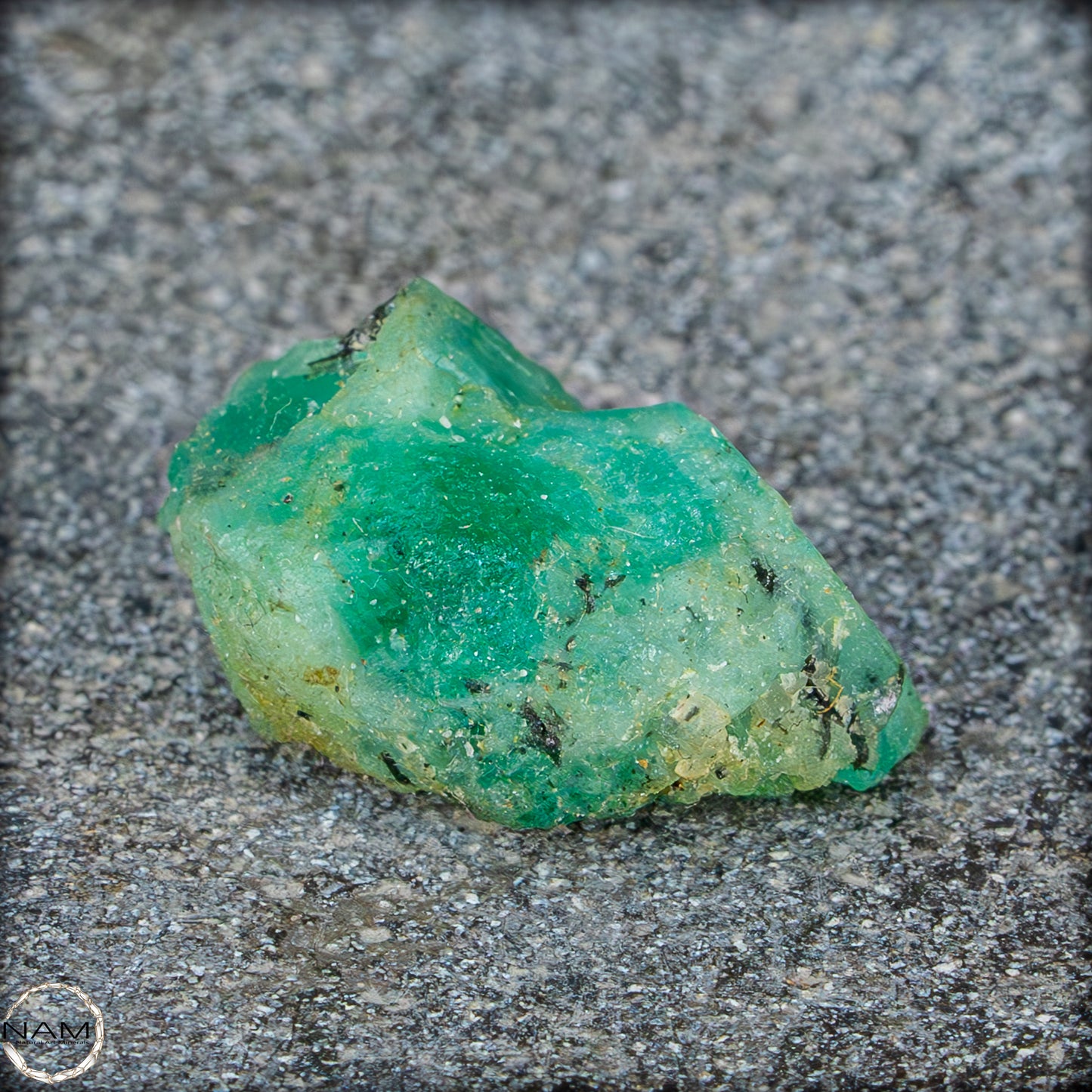 Natürlicher Smaragdkristall aus Kolumbien, unbehandelt - 3,87g - 19,35ct