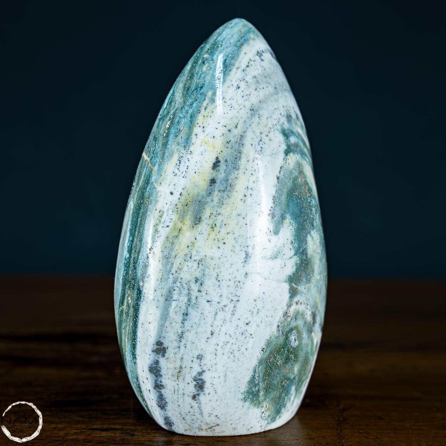 Natürliche Jaspis-Achat Kristall Freiform - 990,38g