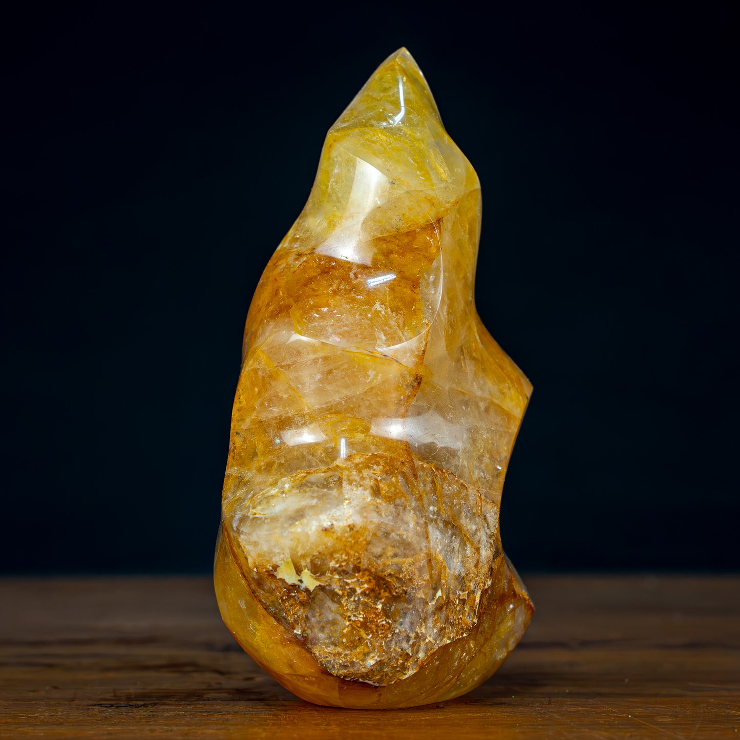 Natürliche Golden Healer Quarz Flamme - 1080,21g