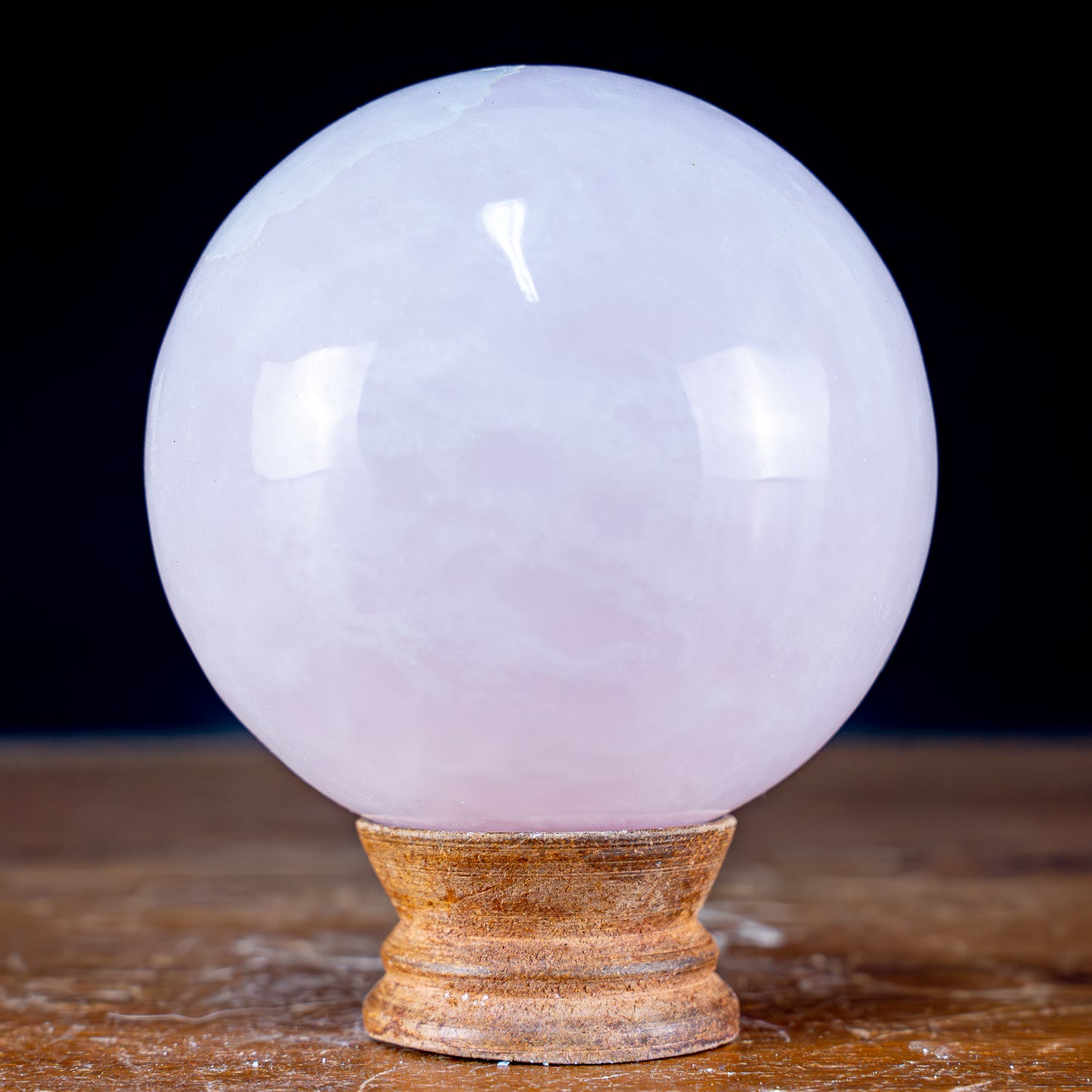 Natürliche Pinke Aragonit Kugel - 979,35g - 90mm