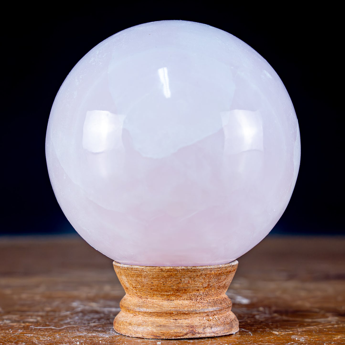 Natürliche Pinke Aragonit Kugel - 979,35g - 90mm