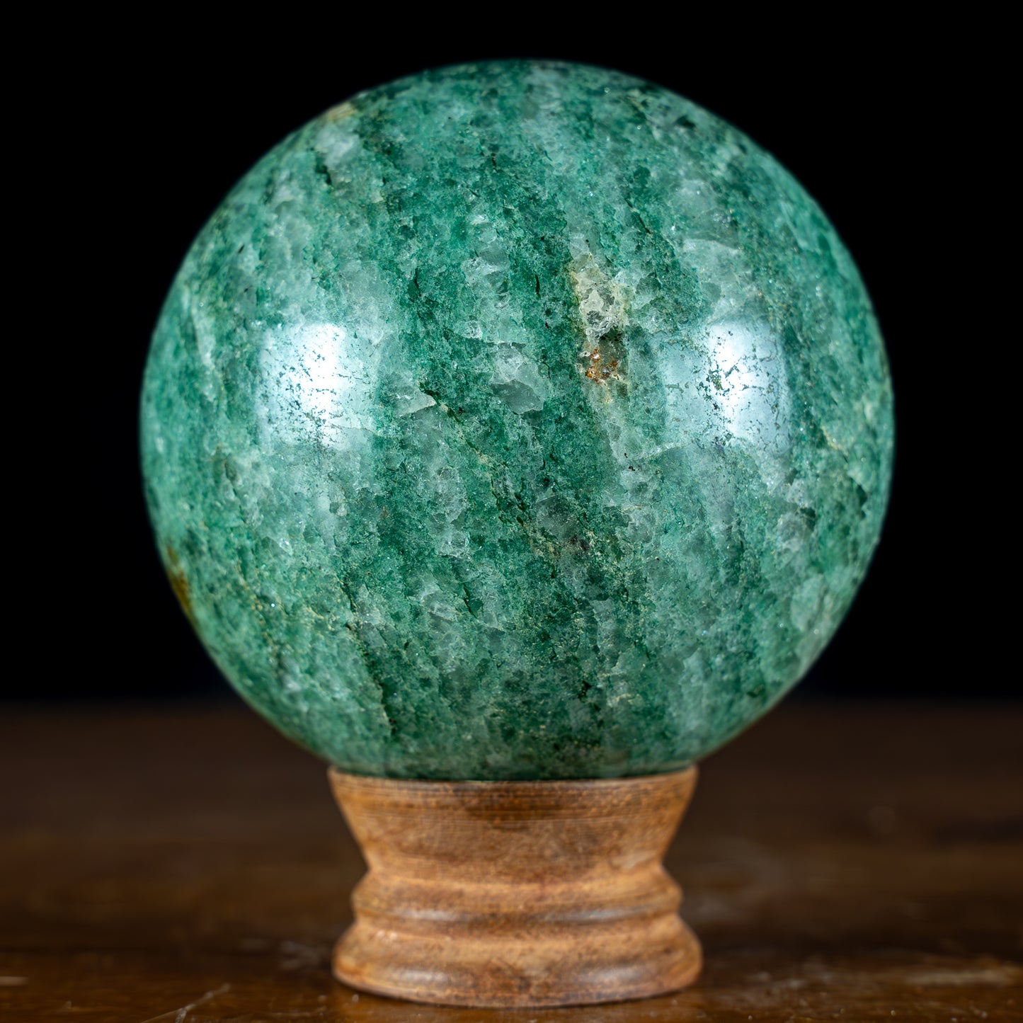 Natürliche Aventurin Kugel aus Brasilien - 894,44g - 87mm