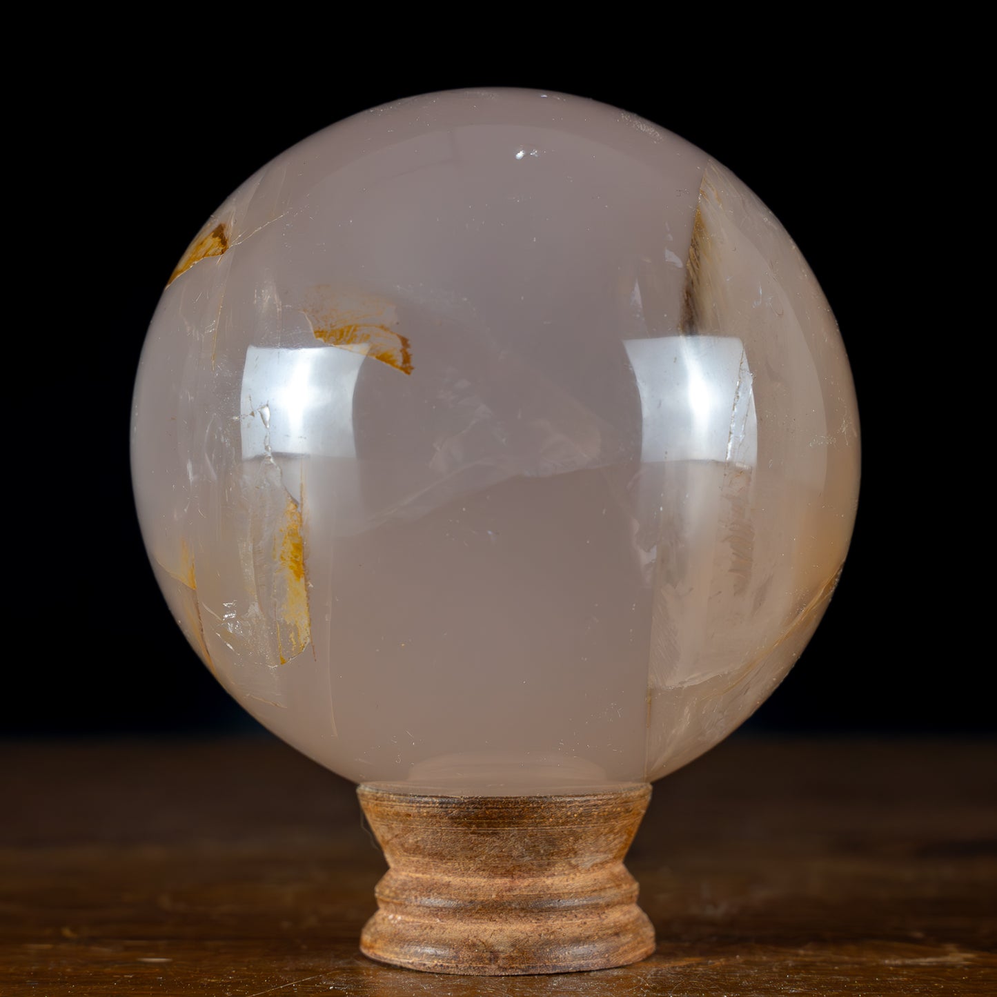 Stern-Rosenquarz Kugel aus Brasilien,selten - 1603,91g - 110mm
