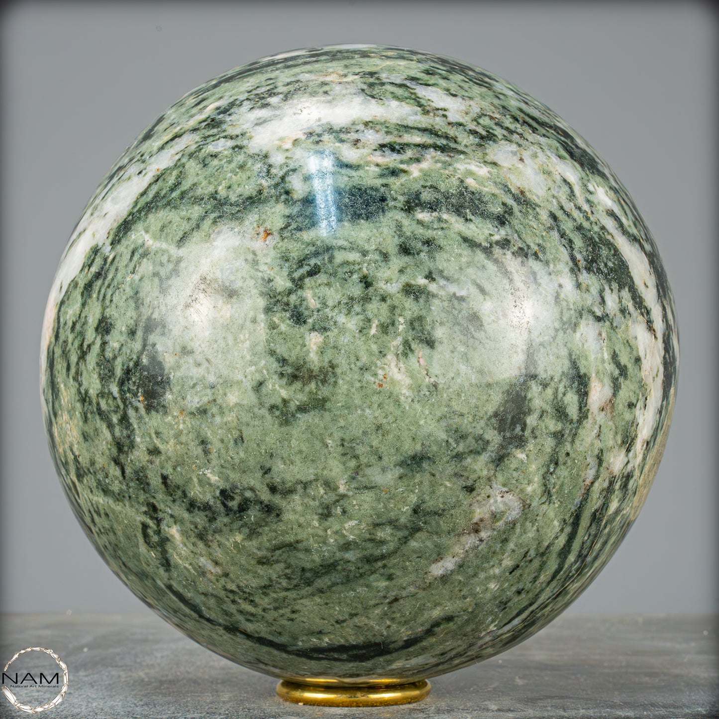 Natürliche Jade-Nephrit Kugel aus Burma - 8432,17g - 185mm