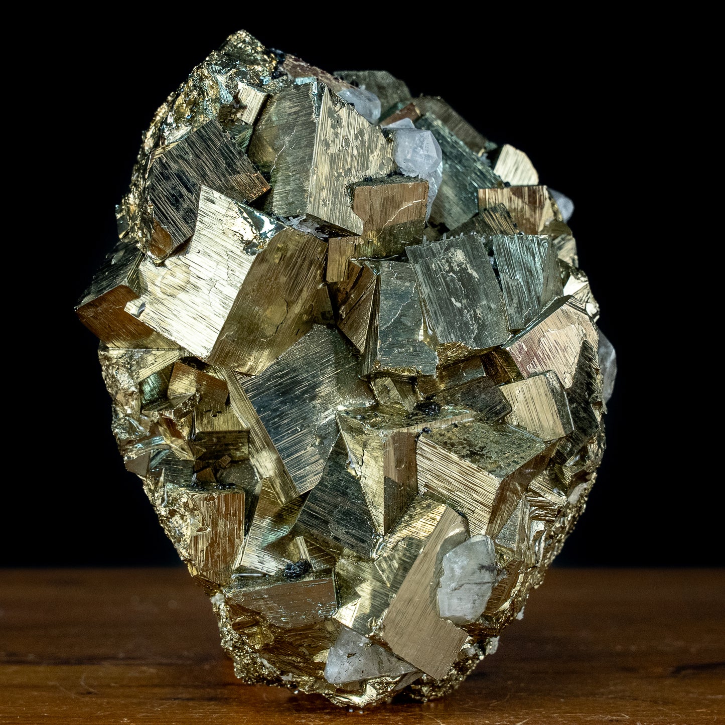 Großer Natürlicher Pyrit, Quarz und Galena Kristallcluster - 5575,28g
