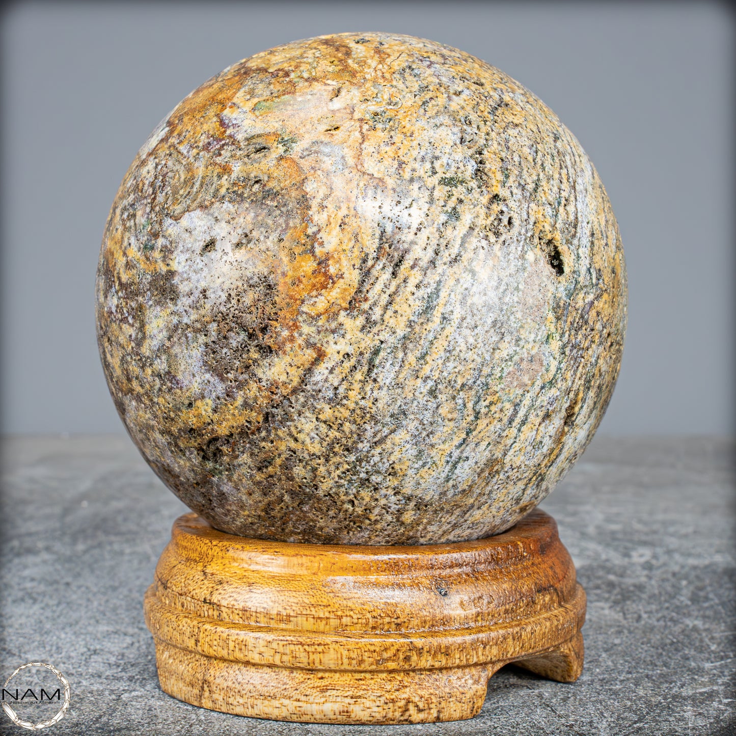 Natürliche Achat-Kristall Kugel aus Indonesien, selten - 1402,38g