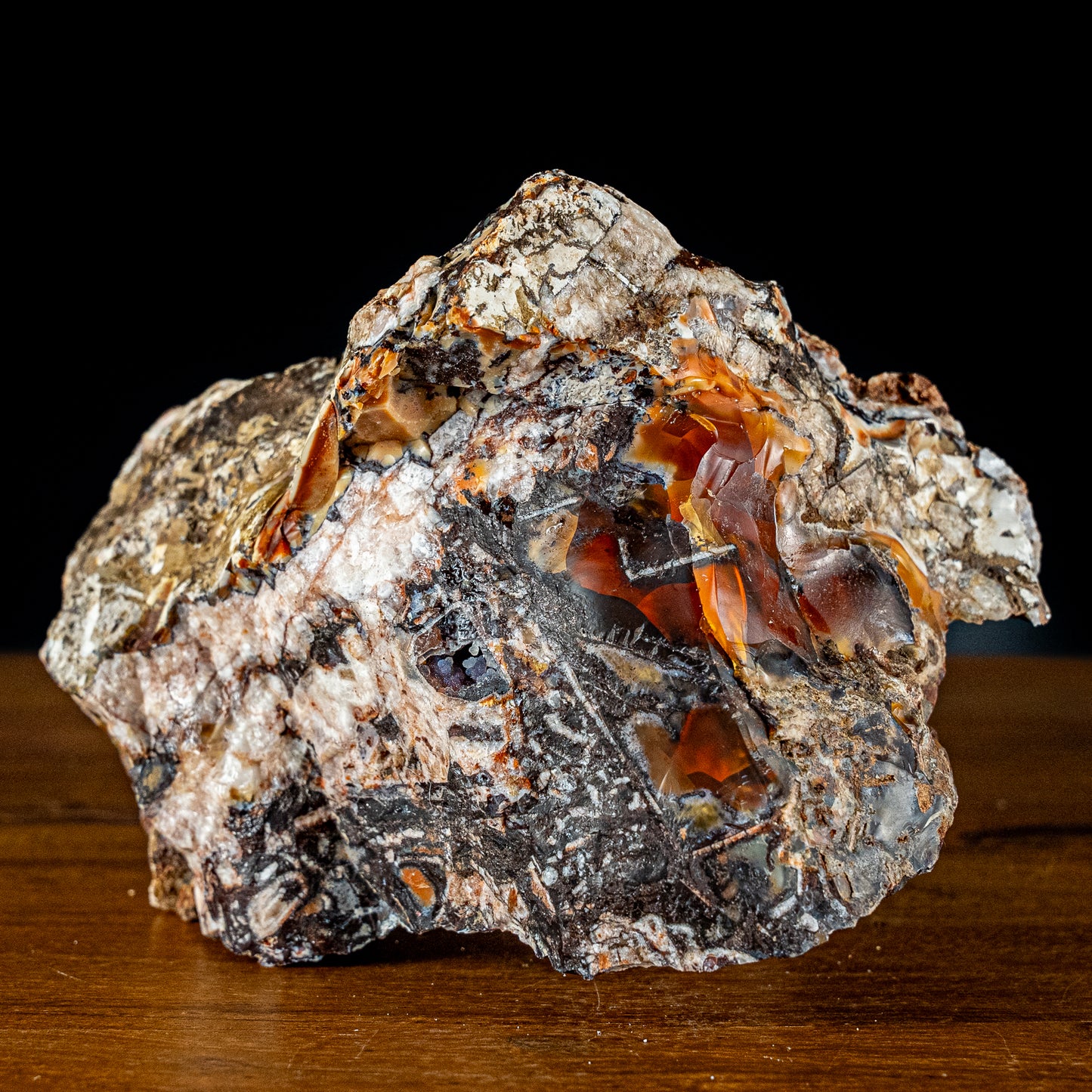 Natürlicher Mexikanische Mehrfarbige-Feueropal Roh - 2135,82g