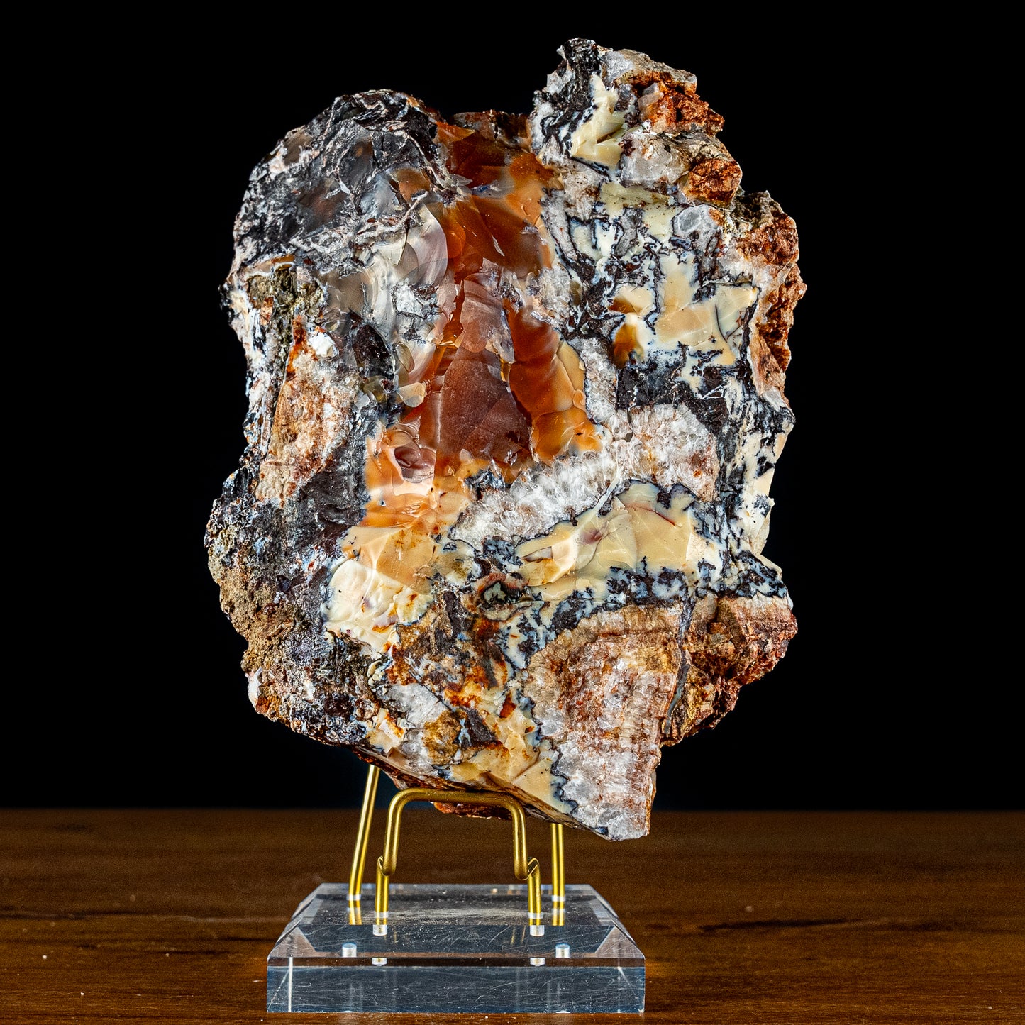 Natürlicher Mexikanische Mehrfarbige-Feueropal Roh - 2135,82g