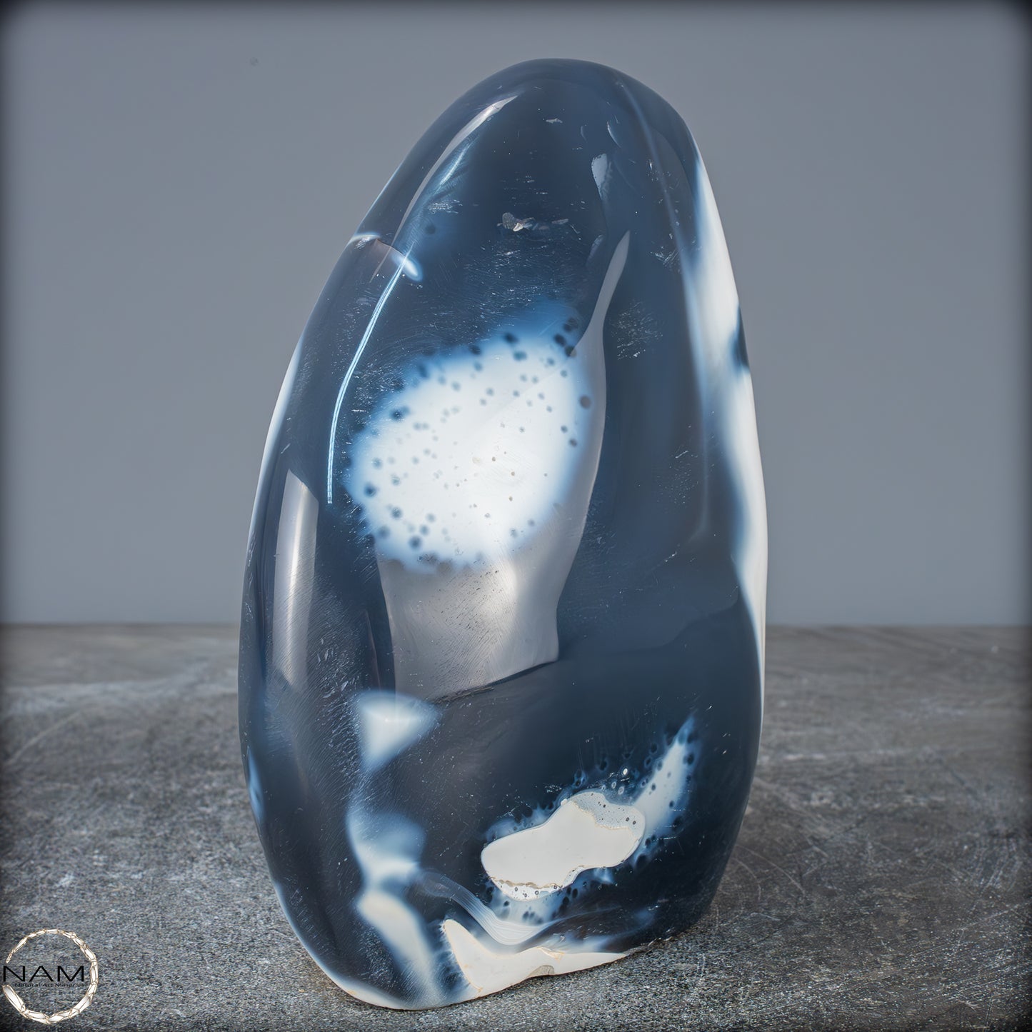 Natürliche Orca-Achat Kristall Freiform aus Brasilien - 2077,41g