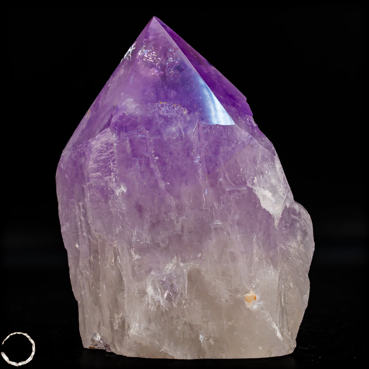 Natürliche, Sehr Seltene Amethyst-Kristall Spitze, Brasilien - 542,39g