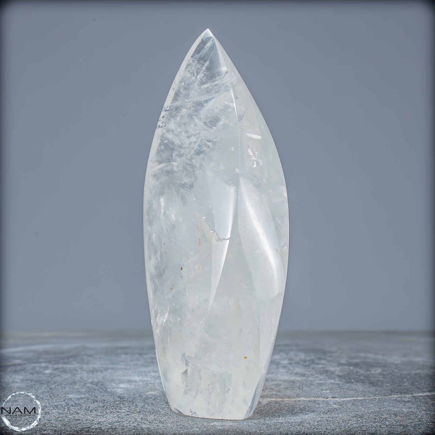 Natürlicher Quarz-Kristall Flamme, Brasilien - 487,05g