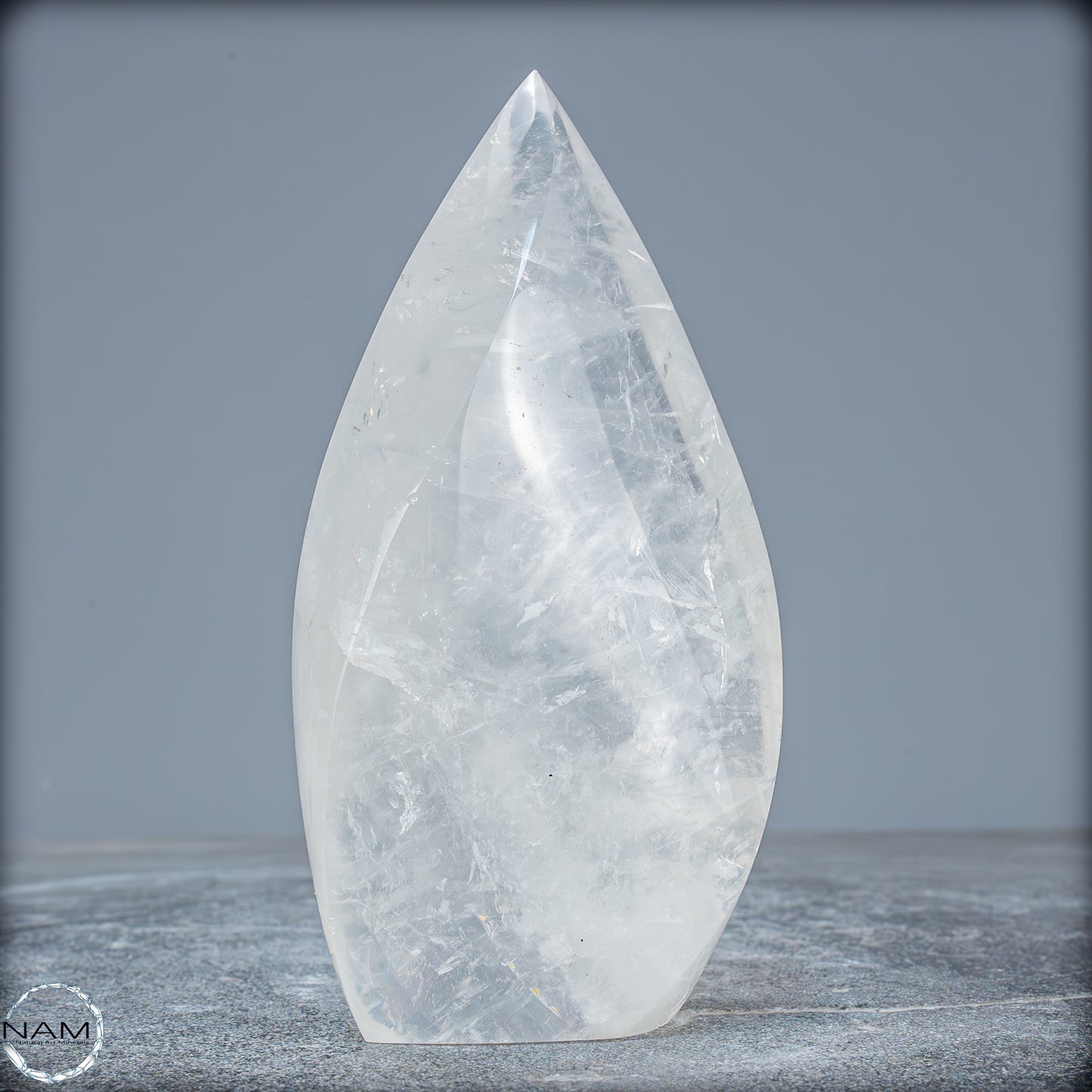Natürlicher Quarz-Kristall Flamme, Brasilien - 487,05g