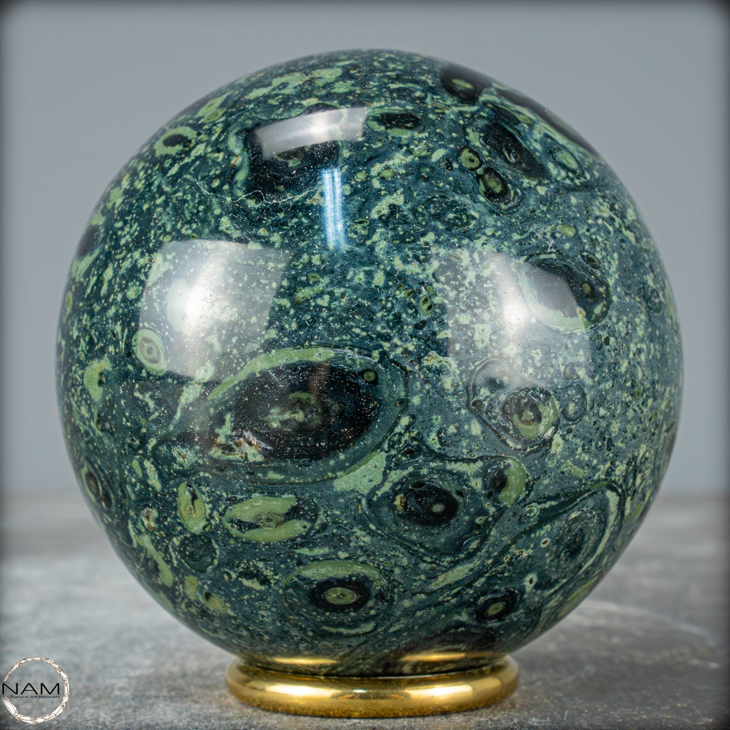 Natürliche Kambaba-Jaspis Kristall-Kugel - 924,93g - 88mm