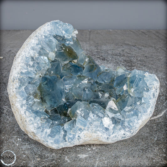 Natürliche Celestit Kristall-Druse - 3749,15g