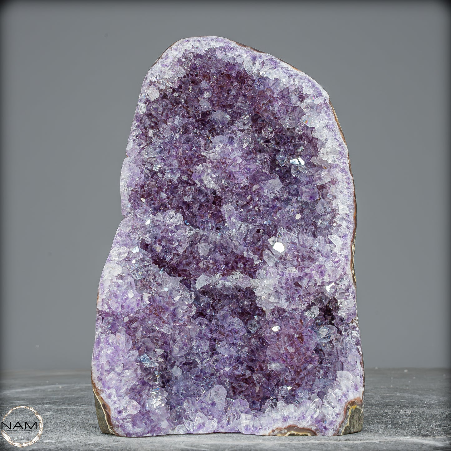 Natürliche Amethyst-Kristall Druse - 1013,71g