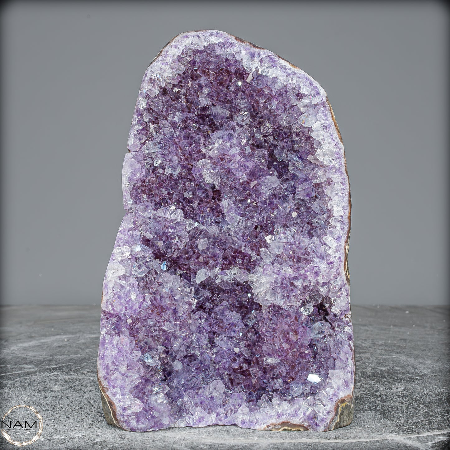 Natürliche Amethyst-Kristall Druse - 1013,71g