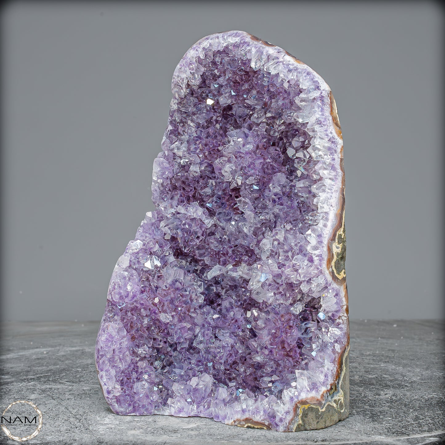 Natürliche Amethyst-Kristall Druse - 1013,71g