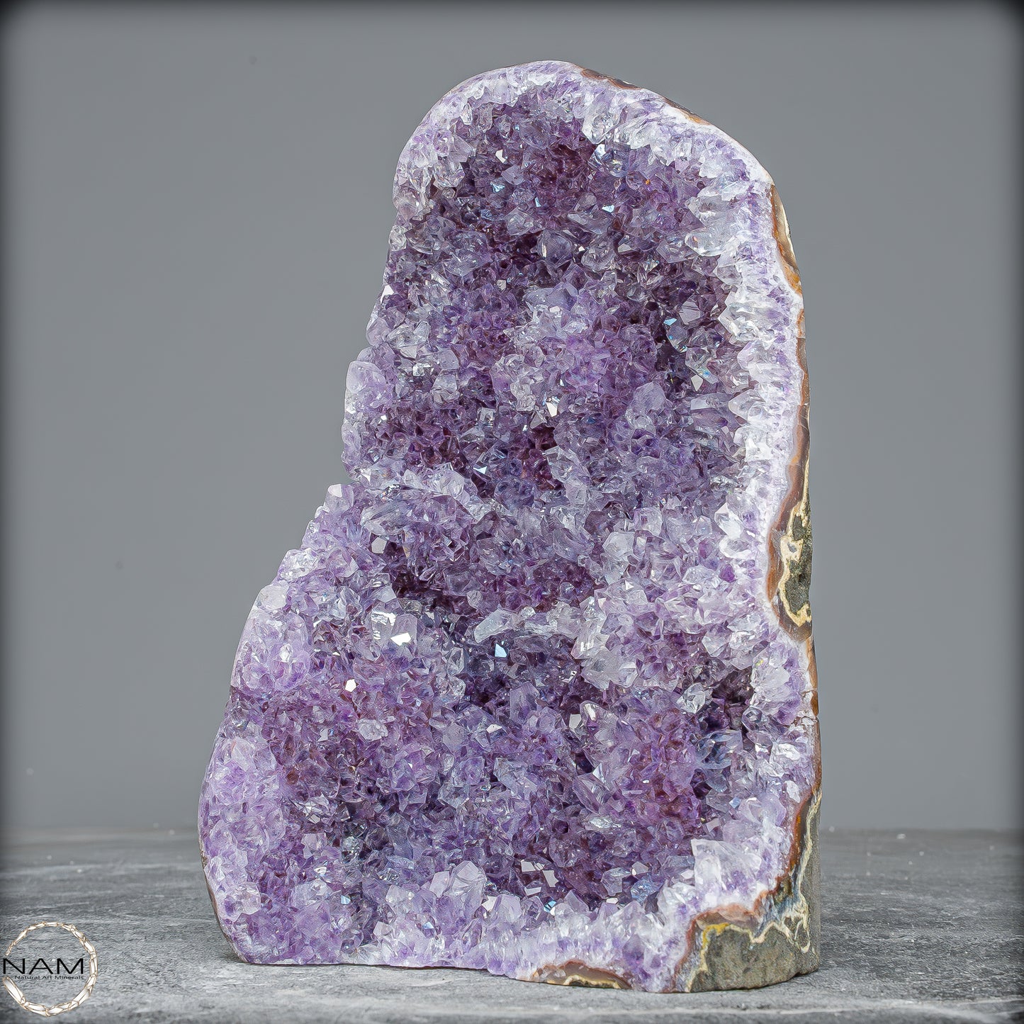 Natürliche Amethyst-Kristall Druse - 1013,71g