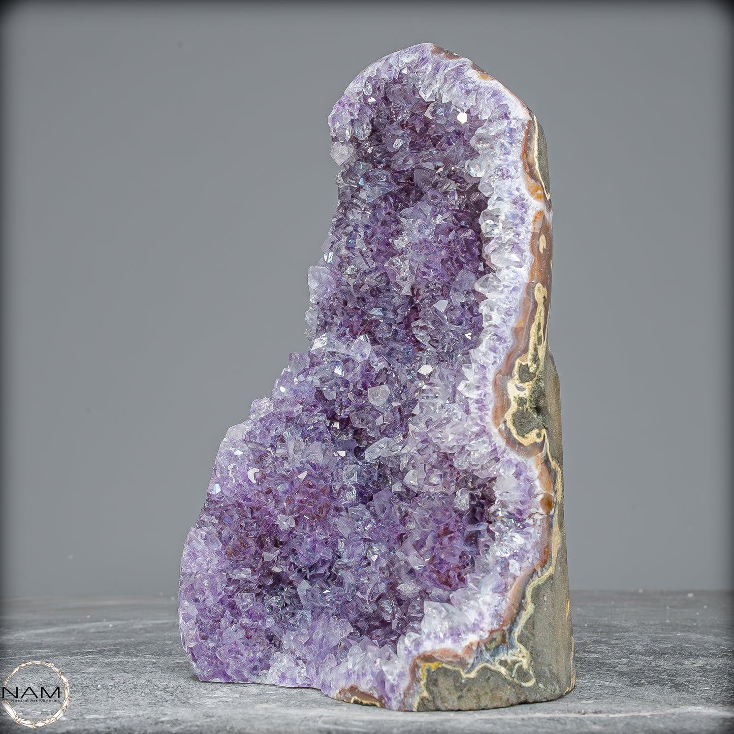 Natürliche Amethyst-Kristall Druse - 1013,71g