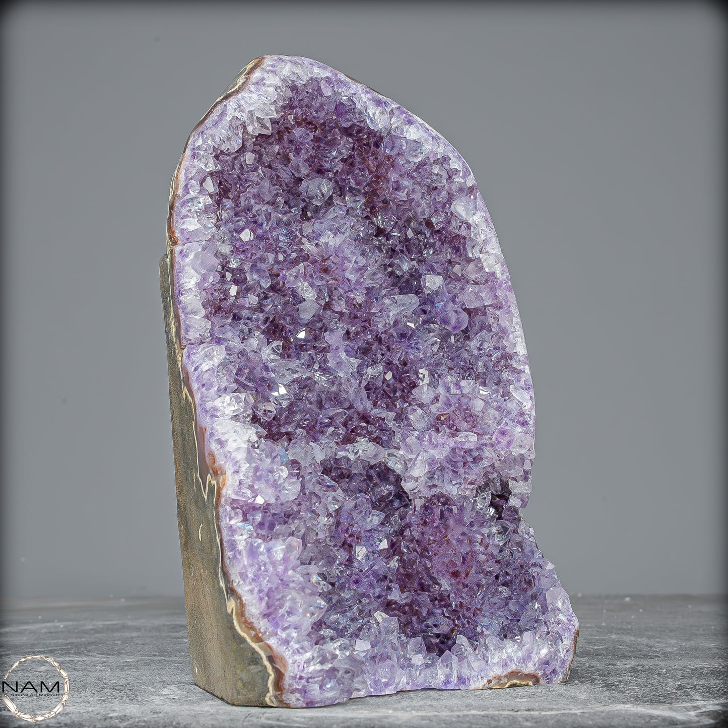 Natürliche Amethyst-Kristall Druse - 1013,71g