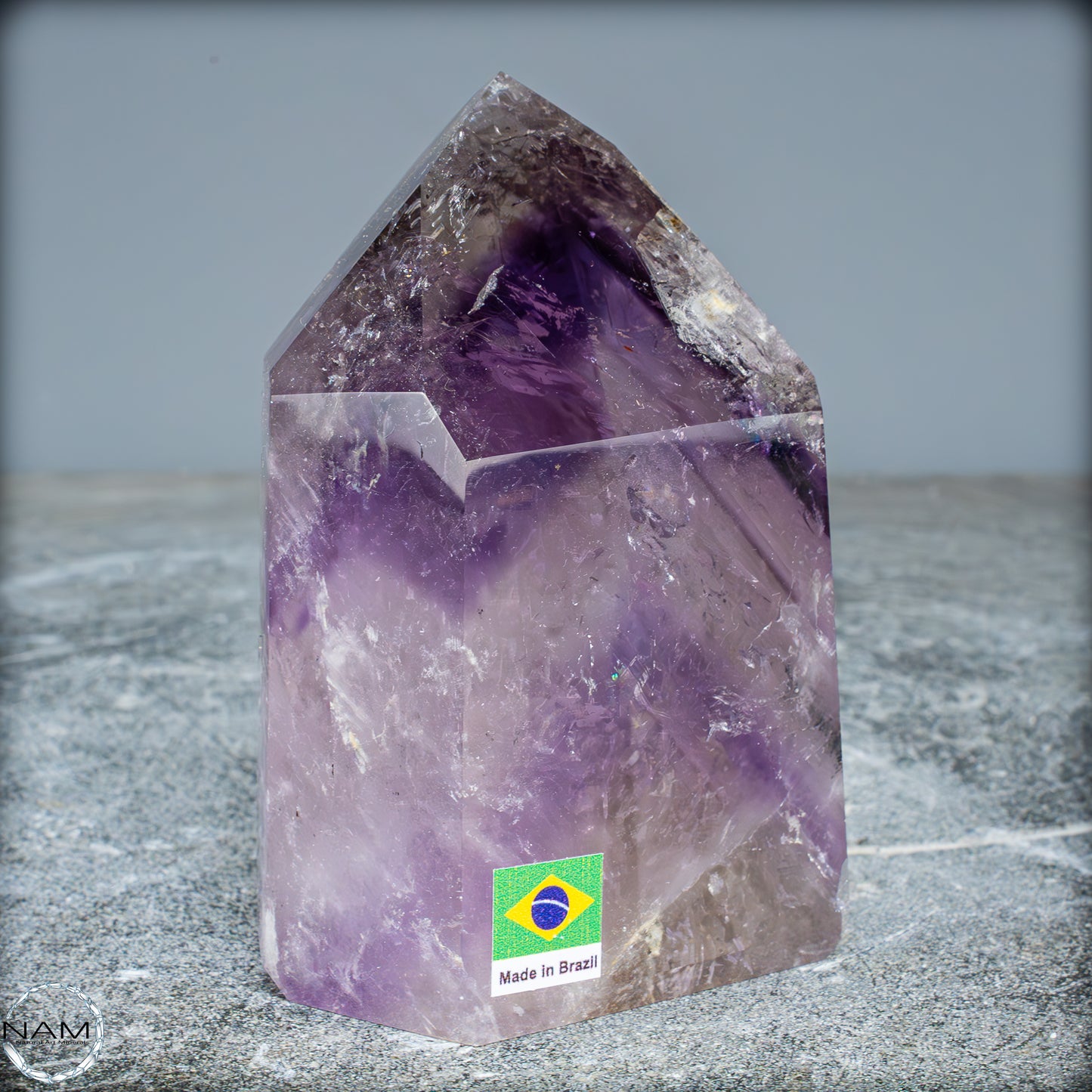 Natürliche, Sehr Seltene Amethyst-Kristall Spitze, Brasilien - 710,07g