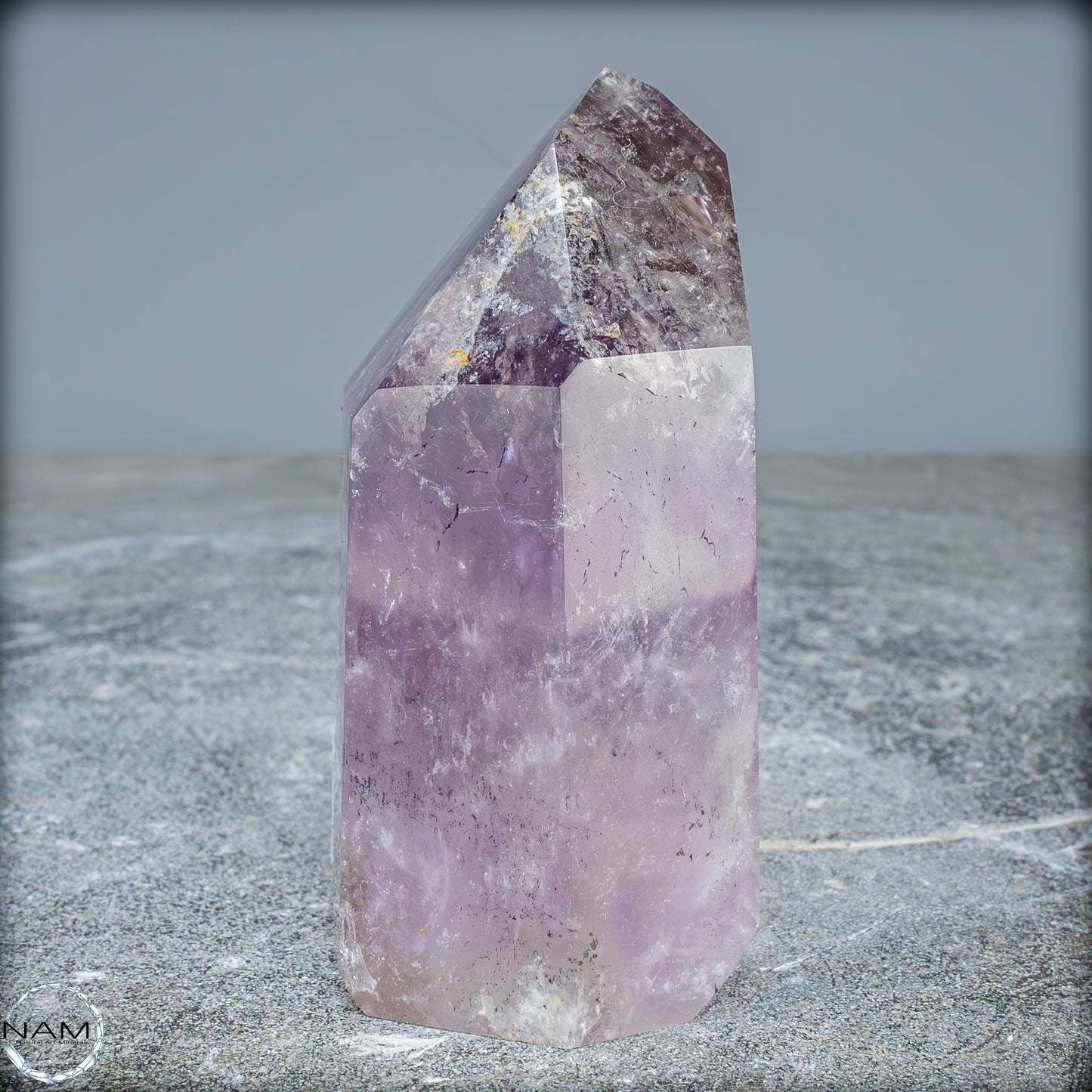 Natürliche, Sehr Seltene Amethyst-Kristall Spitze, Brasilien - 710,07g