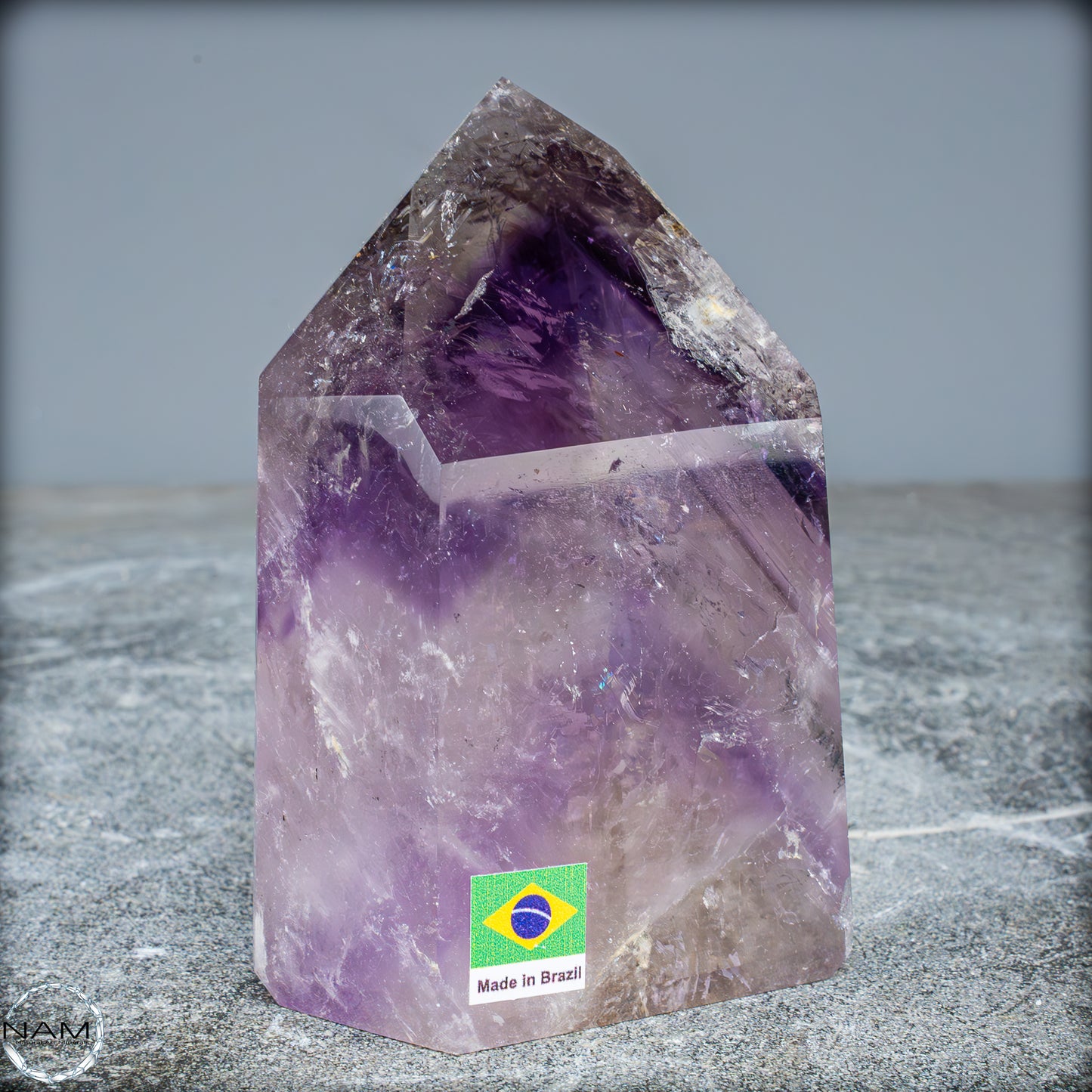 Natürliche, Sehr Seltene Amethyst-Kristall Spitze, Brasilien - 710,07g
