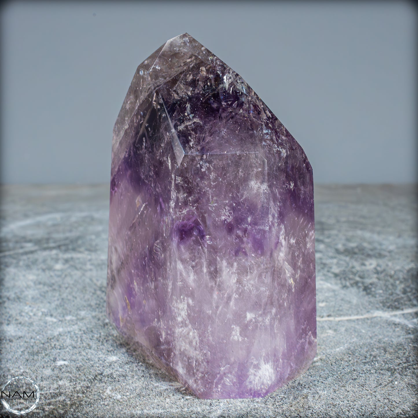 Natürliche, Sehr Seltene Amethyst-Kristall Spitze, Brasilien - 710,07g