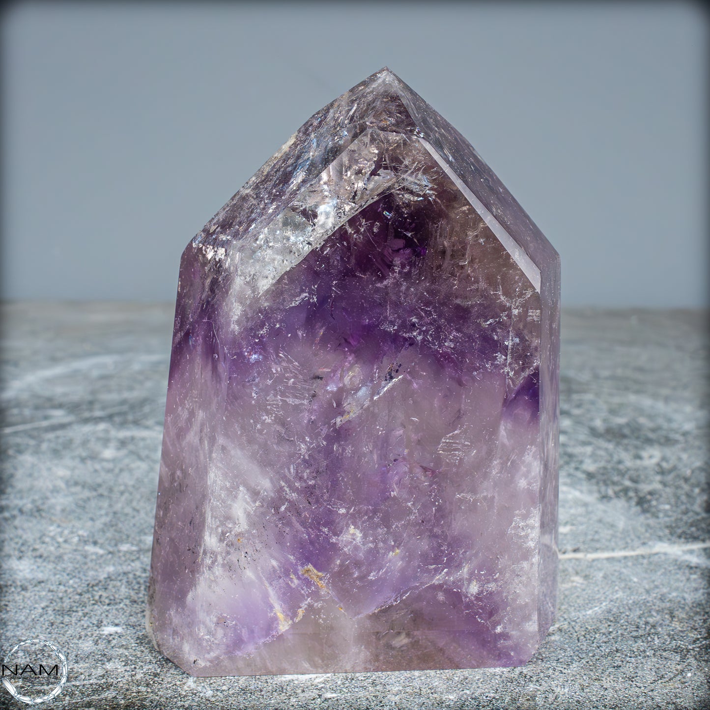 Natürliche, Sehr Seltene Amethyst-Kristall Spitze, Brasilien - 710,07g